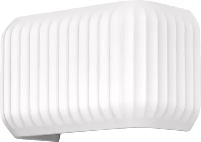 Produktbild von OSRAM Decor Plaster Routes Wall dekorative Wandleuchte aus Gips, 250mm, mit E27 Fassung, IP20, weiß