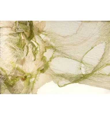 Produktbild von Dekostoff Lumpenstoff 150 x 60 cm | Beige Moosgrün Dekoration