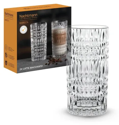 Immagine prodotto di Set di 2 bicchieri per latte macchiato, capacità 434 ml