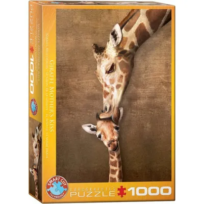 Produktbild von Giraffenmutterkuss 1000 Teile