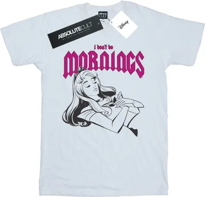 Produktbild von Disney - "Sleeping Beauty Don't Do Mornings" T-Shirt für Damen BI42820 (5XL) (Weiß)