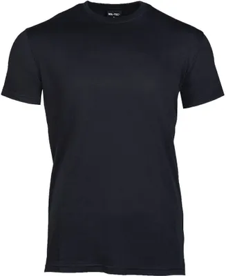 Produktbild von MIL-TEC  T-Shirt schwarz US Style Rundhals Shirt Baumwolle Shirt M