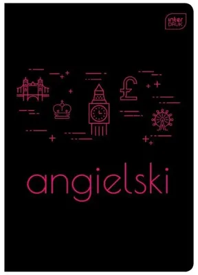 Zdjęcie produktu dla Zeszyt A5/60K kratka J. Angielski (10szt) - INTERDRUK