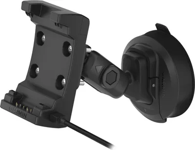 Produktbild von Garmin With Speaker Saugnapfhalterung Schwarz  Schwarz One Size