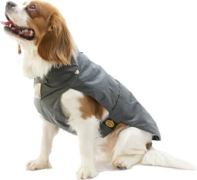 Produktbild von Fashion Dog Hundemantel mit Kunstpelz-Futter - Grau - 33 cm