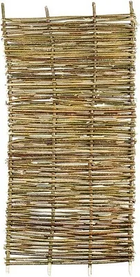 Produktbild von Zaun Teilelement Konsta Haselnuss 90 x 180 cm grob