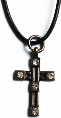 Produktbild von Anhänger Kreuz in Altmessing-Optik