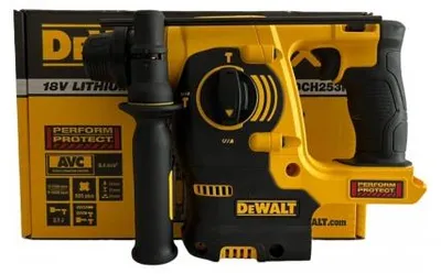 Produktbild von DeWALT DCH253N, SDS Plus, 2,4 cm, 1200 RPM, 2,1 J, 4500 BPM, 1,3 cm