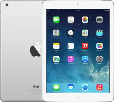 Produktbild von Apple Air Wi-Fi + Cellular 64GB iPad, Apple, A7, 64 GB, Flash, 246.4 mm (9.7 "), 2048 x 1536 Pixel