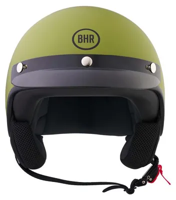Immagine prodotto di BHR 839, Casco Moto Demi-Jet Omologato ECE 22.06 con Frontino e Sgancio Micrometrico, Verde , M