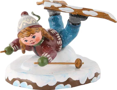 Produktbild von Winterkinder Bauchlandung (7cm) von Hubrig Volkskunst
