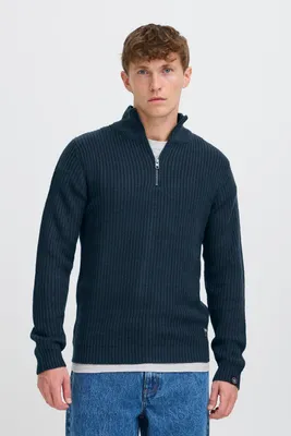 Produktbild von !SOLID SDARIAN Herren Strickpullover Troyer Grobstrick Pullover regular fit