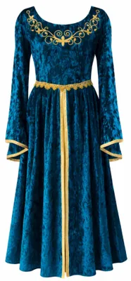 Productafbeelding van Lady Guinevere-jurk – Middeleeuwse elegantie voor kinderen van 9-10 jaar