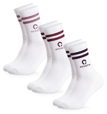 Produktbild von Occulto Damen & Herren Tennissocken (Modell: Ray Rose 39-42