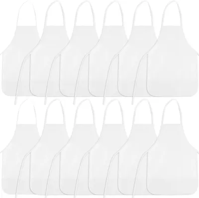 Immagine prodotto di Grembiuli per bambini, ideali per dipingere, con due ampie tasche. Grembiuli per bambini per attività artistiche, pittura, cucina e lavori manuali