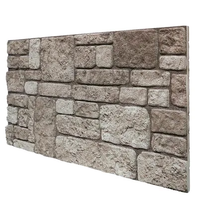 Obrázok produktu pre CASTELLO - panel z umelého kameňa z EPS potiahnutý živicou Veľkosť 100x50 cm Hrúbka 2 cm