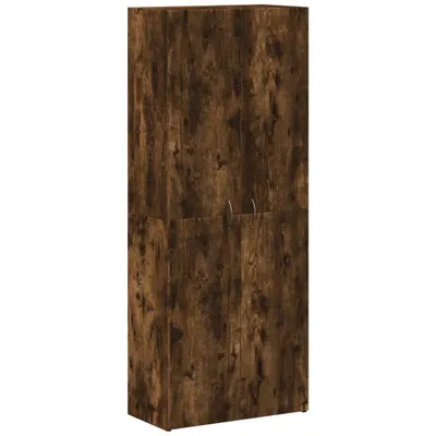 Produktbild von vidaXL Aktenschrank Räuchereiche 60x32x153 cm Holzwerkstoff