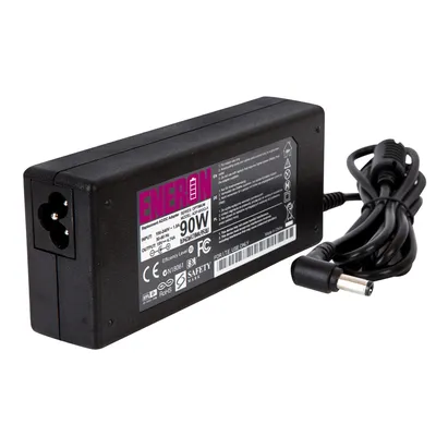 Produktbild von Laptop-Ladegerät mit Stromkabel 90W 4.74 A 19 V Stecker: 5,5 x 2,5 mm Kompatibel mit Asus/Toshiba schwarz Power Adapter
