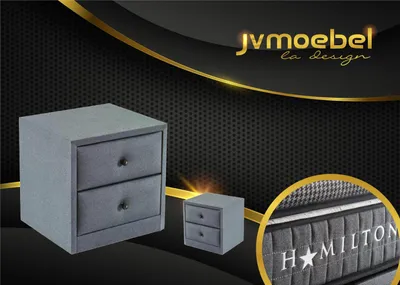Obrázek produktu pro Látkový nábytek v rámu postele moderní postele Lůžko Textilní design ložnice
