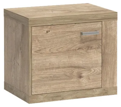 Obrázek produktu pro Noční stolek BALESTRAND - dubové dřevo - 57 x 51 x 41 cm