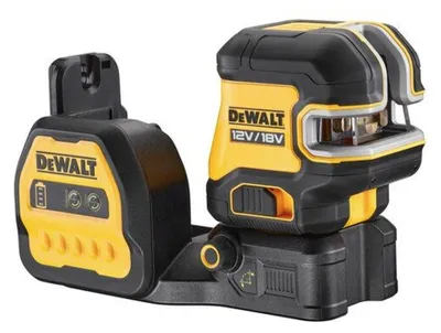 DEWALT Kreuzlinienlaser mit 5-Punkt-Funktion DEWALT Kreuzlinienlaser 12/18V DCE825NG18 30m + 5-Punkt grün