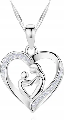 Produktbild von Silberkette mit Mutter und Tochter Love Family SILBER 925