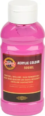 Obrázek produktu pro Koh-i-noor 1627/0315 - akrylová barva 500 ml, magenta