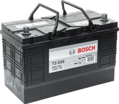 Produktbild von BOSCH Starterbatterie 12V 110Ah 680A/EN D2 für Auto LKW Batterie