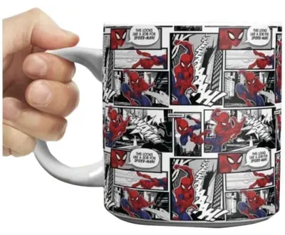 Produktbild von Paladone Spiderman Tasse 550ml Mehrfarbig Mehrfarbig One Size