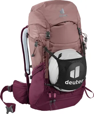 Obrázek produktu pro Deuter Futura Pro 34 SL, Vršek, Turistika, Horolezectví, Bordeaux, Unisex, Polyamid, Polyethersulfon (PES), Spodní kapsa, Postranní kapsa