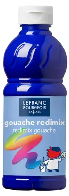 Zdjęcie produktu dla Lefranc & Bourgeois 188009, Cyjan, farba akrylowa, płynna, 500 ml, 1 sztuka