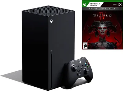 Produktbild von Microsoft Xbox Series X - Diablo IV, Xbox Series X, Schwarz, 16384 MB, GDDR6, AMD, AMD Ryzen Zen 2