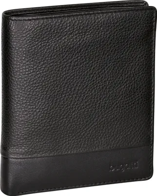 Produktbild von bugatti Kombibörse, Hochformat/coin wallet combi style (14 CC) schwarz