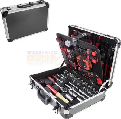 Produktbild von Alu Werkzeugkoffer 176tlg.