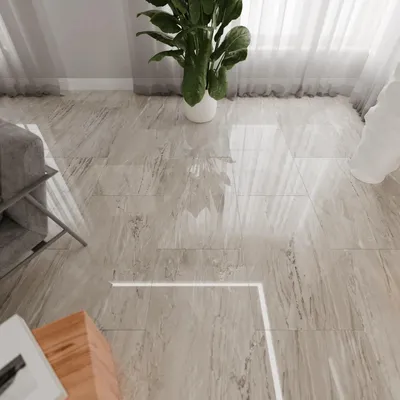 Produktbild von Lux Floor – 4162 Cherry / Hochglanz / Klick Vinyl inkl. Trittschall / Fliese XL