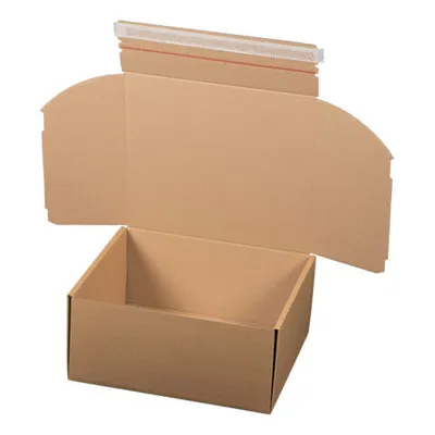 Produktbild von 10x Versandkarton 340x315x155mm MODULBOX 6 mit Selbstklebeverschluss & Aufreißfaden braun