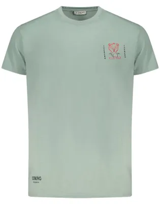 Produktbild von Grünes Herren-T-Shirt mit Rundhals und Print - Kurzarm Style