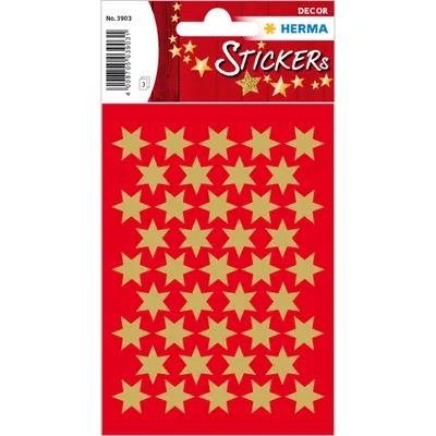 Obrázok produktu pre HERMA 3903, Zlato, Permanentný, Papája, 3 listy