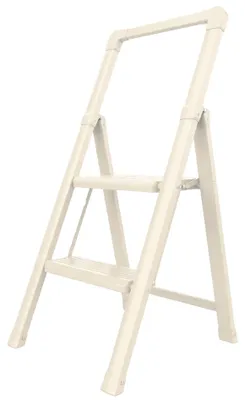 Obrázok produktu pre Drabest | Stojanček na riad – Úzky – 2-úrovňový – Sklopný – Maximálna nosnosť 150 kg – Krémová farba