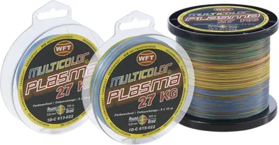 Produktbild von WFT Schnur KG Plasma Round Multicolor Länge 300m ø 0,14mm