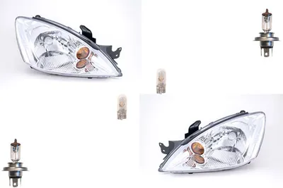 Obrázok produktu pre Johns, halogénové svetlomety vhodné pre Mitsubishi Lancer CS 03-08 Sada žiaroviek L R