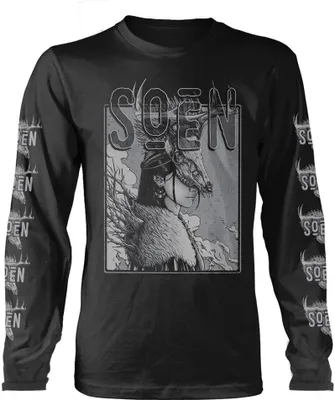 Produktbild von Soen - "Enchantress" T-Shirt für Herren/Damen Uni Langärmlig PH4606 (M) (Schwarz)