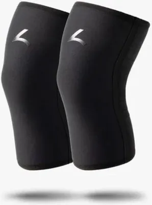 Produktbild von Reeva Powerlifting Kniebandagen - Schwarz - S