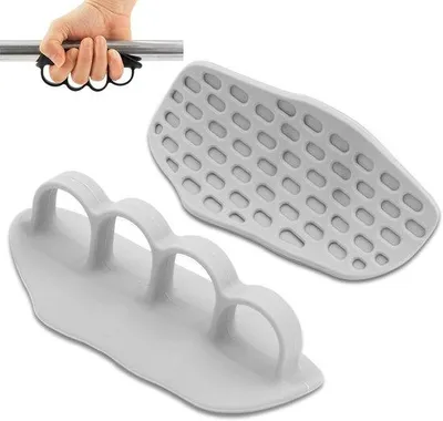 Productafbeelding van Fitness-greephandschoenen - Antislip-handpalmbedekking - Bescherming tijdens deadlifts - Geschikt voor gewichtheffen, dumbbells, deadlifts, halter en andere sporten - Voor mannen en vrouwen