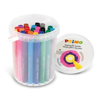 Zdjęcie produktu dla Primo 622BPJ36N, Wielo, 12 kol., Wielobarwny, Końcówka pociskowa, Wielobarwny, Okrągły
