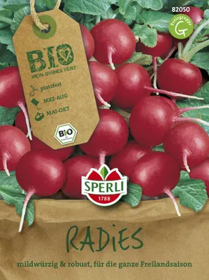 Produktbild von SPERLI  Radieschensamen Cherry Belle Raphanus sativus 15-20 lfd. Meter