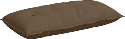 Zdjęcie produktu dla vidaXL Poduszka na plecy brązowa 100 x 19 x 50 cm tkanina