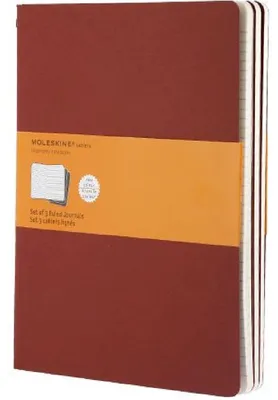 Immagine prodotto di Moleskine Cahier Pocket Ruled Copertina rossa XL. confezione da 3