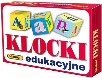 Zdjęcie produktu dla ADAMIGO PL Klocki 18-elementowe edukacyjne N 07066