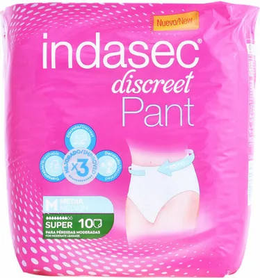 Obrázok produktu pre Indasec Pant Super Medium Veľkosť 10 kusov